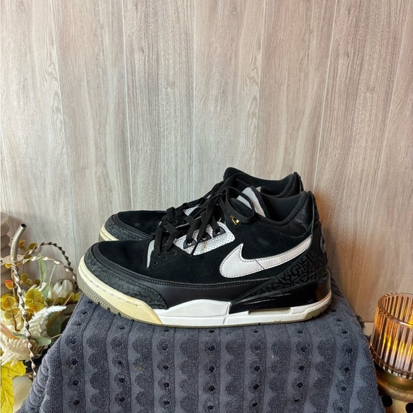 Nike Air Jordan 3 Retro Tinker Hatfield Black White Athletic Shoes Sneakers main image 8